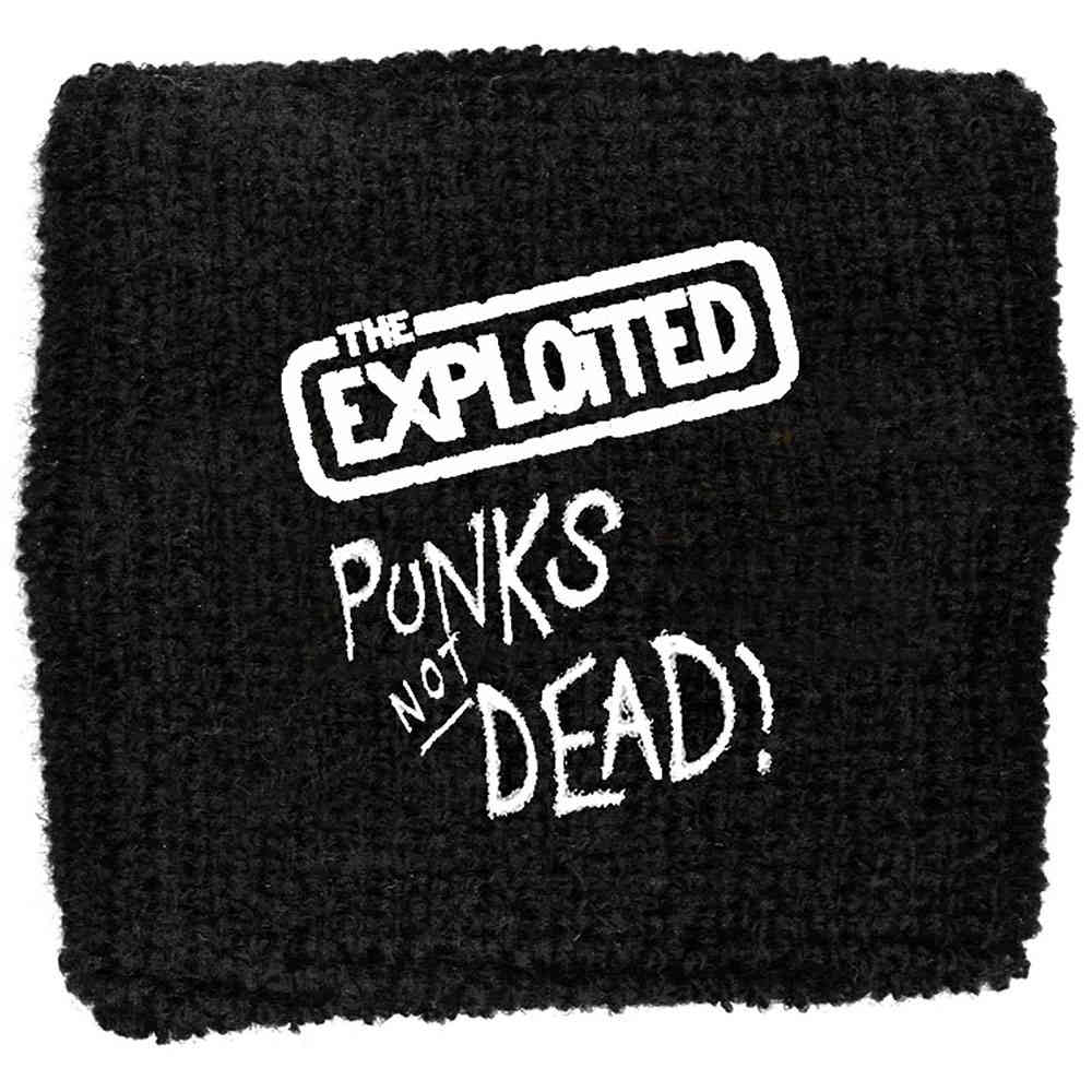 The Exploited - Punks Not Dead Zweetband - Zwart